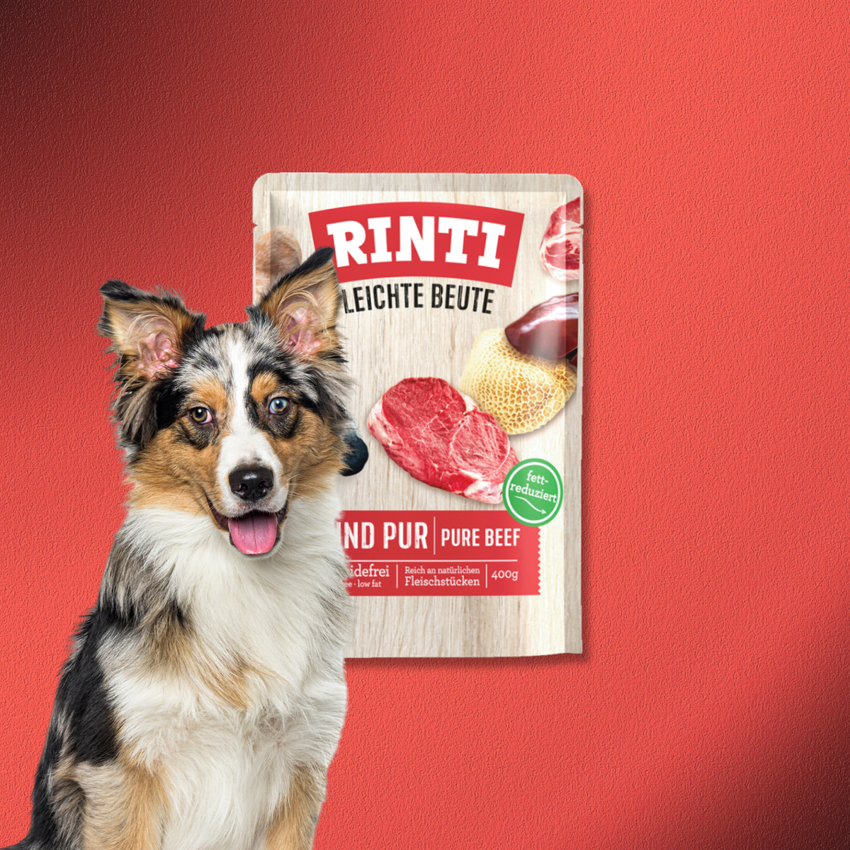 30x400g Rinti Leichte Beute Rind Pur