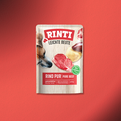 30x400g Rinti Leichte Beute Rind Pur