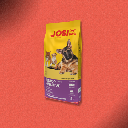 2x15kg JosiDog Junior Sensitive