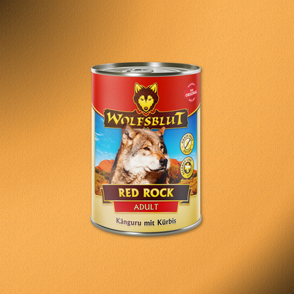 6 x 395g Wolfsblut Adult Red Rock
