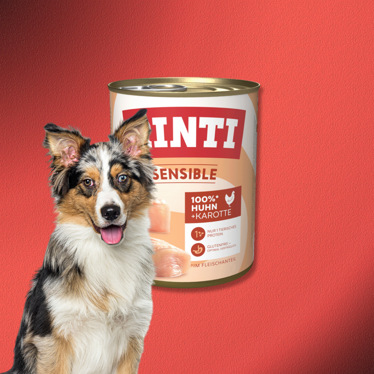 30x800g Rinti Sensible - Huhn & Karotte