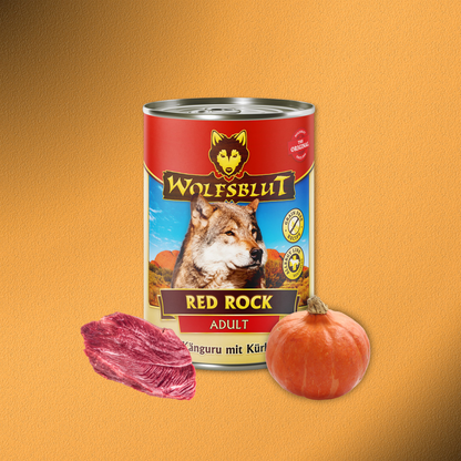 6 x 395g Wolfsblut Adult Red Rock