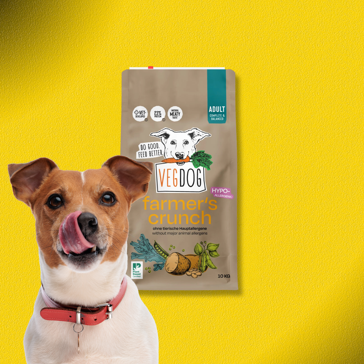 2x10kg VegDog Farmer's Crunch