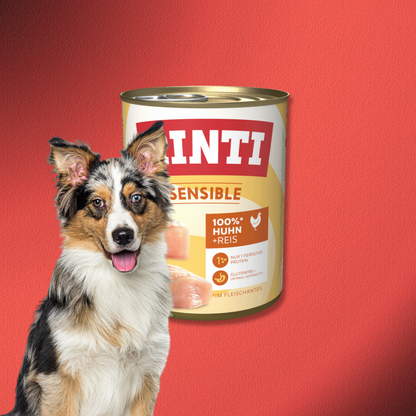30x800g Rinti Sensible - Huhn & Reis