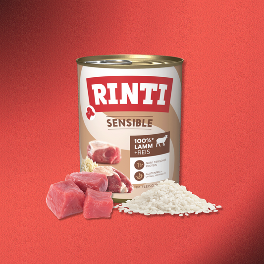 30x800g Rinti Sensible - Lamm & Reis