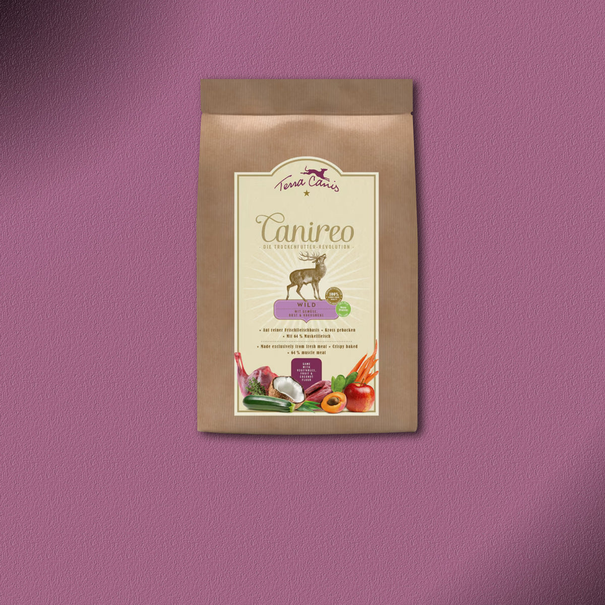 5kg Terra Canis Canireo Wild mit Gemüse & Beeren