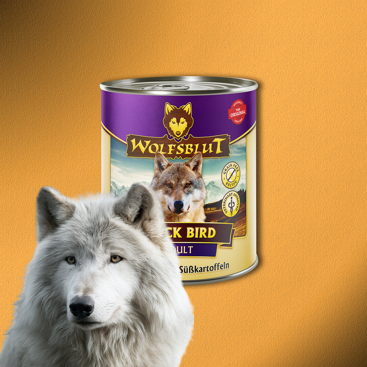 6 x 800g Wolfsblut Black Bird Adult – Truthahn mit Süßkartoffeln