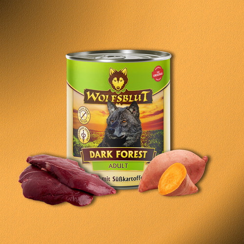 6 x 800g Wolfsblut Dark Forest Adult Nassfutter