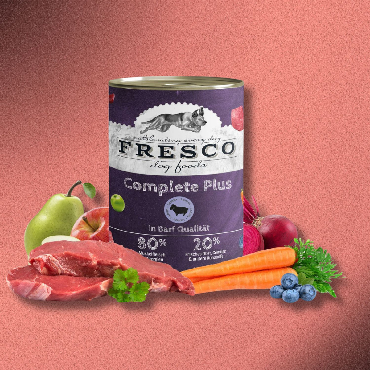 6x800g Fresco Complete Plus Lamm (haltbares B.A.R.F.)