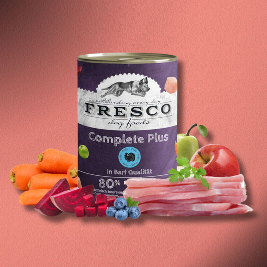 6x800g Fresco Complete Plus Pute (haltbares B.A.R.F.)