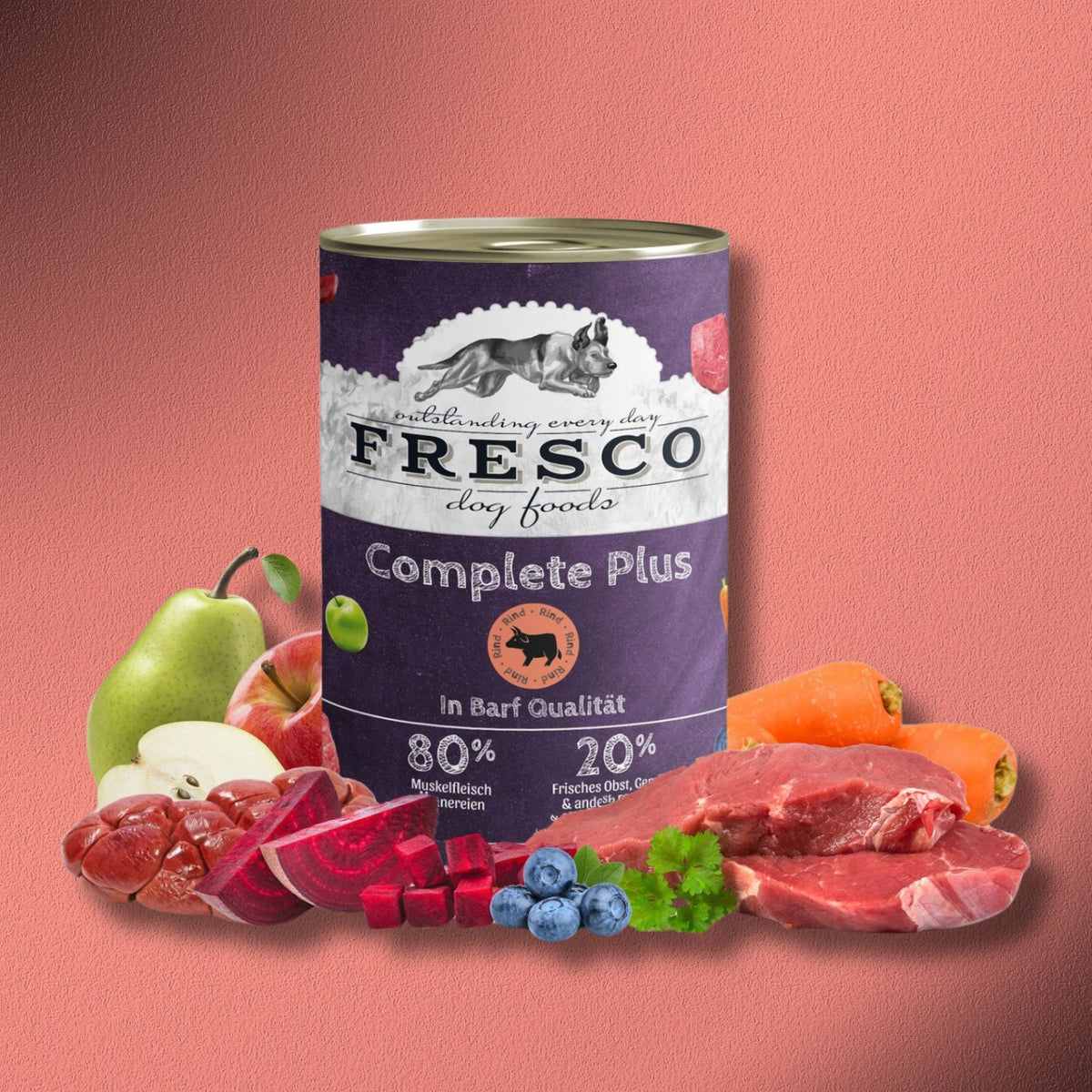12x400g Fresco Complete Plus - Rind