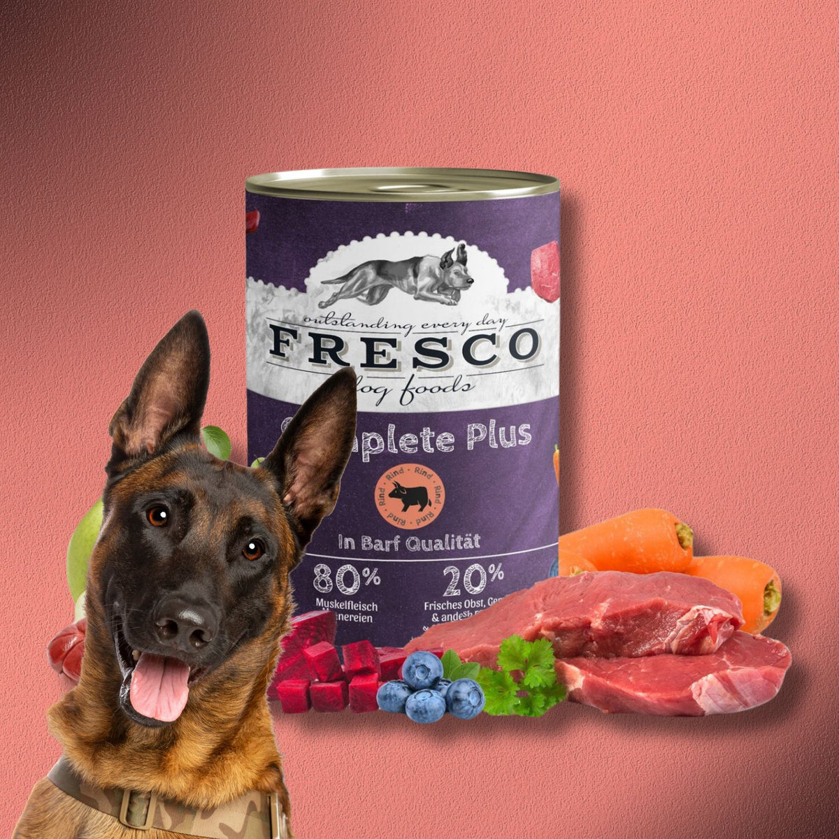 12x400g Fresco Complete Plus - Rind