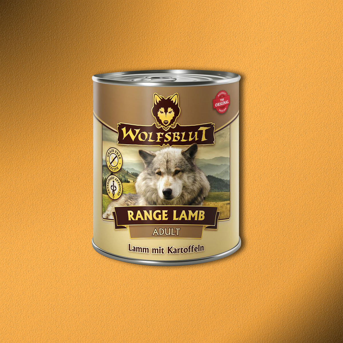 6 x 800g Wolfsblut Range Lamb Adult – Lamm mit Kartoffeln